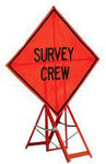 Survey Crew Sign