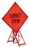 Survey Crew Sign